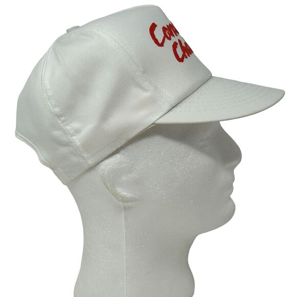 Vintage 90s Conoco Challenge Hat Cap White Oil Gas Petroleum USA Made Snapback - Picture 7 of 9